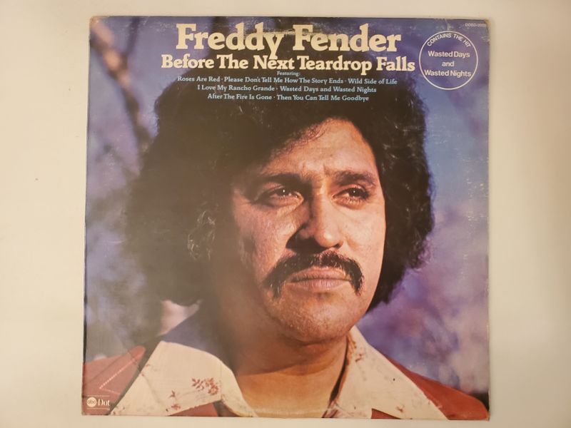 Freddy Fender Before The Next Teardrop Falls vinyl record